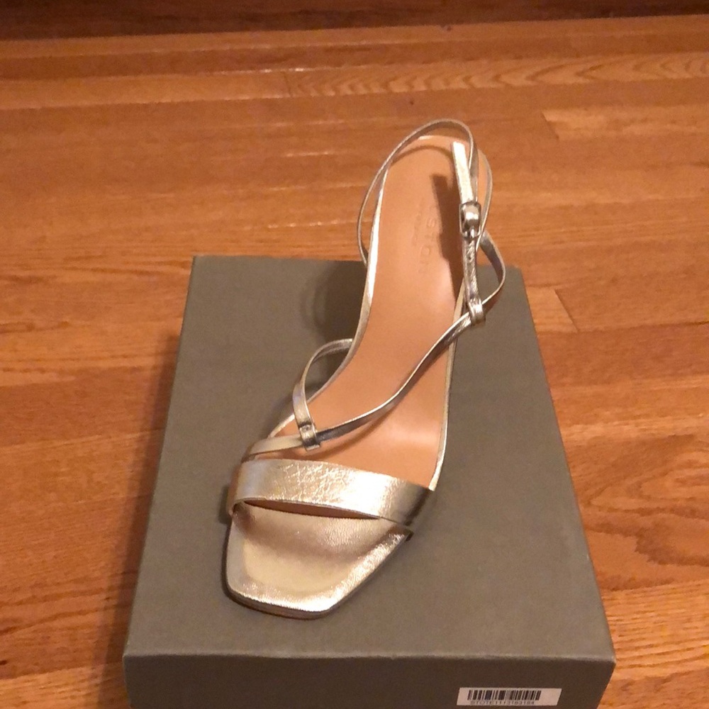 Strappy Silver Formal Sandal
